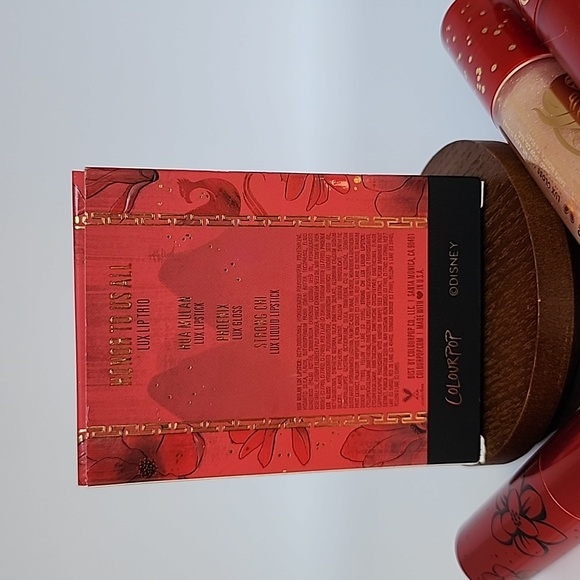 Colourpop Mulan Lux Lip Trio Honor To Us All - Hua Mulan, Phoenix, & Str… - Picture 11 of 12